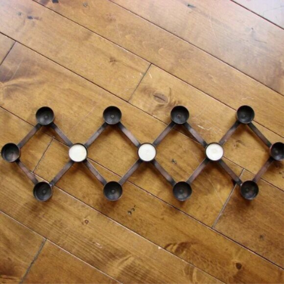 8 Black Candle Tealight Holders Metal Dragonfly Whimsigoth Goth Decor - Picture 5 of 15